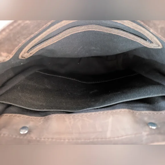 Allegory Leather Goods Macana Mail Bag Danzante Cross Body Made in Chicago